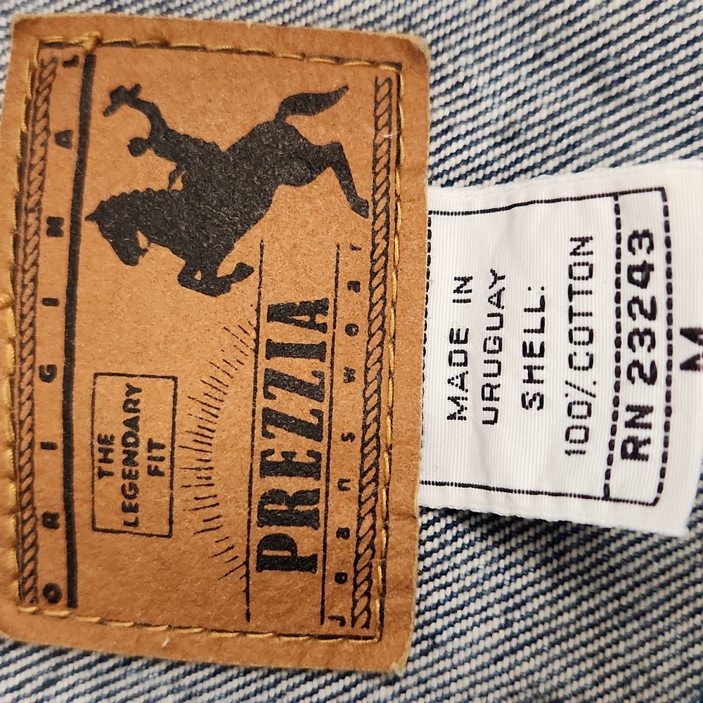 Prezzia Vintage 80's Jean Jacket. Size M - Picture 4 of 11